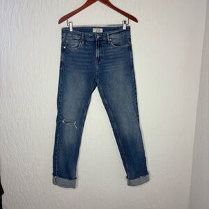 Free People We The Free Slim Straight Jeans Size 28